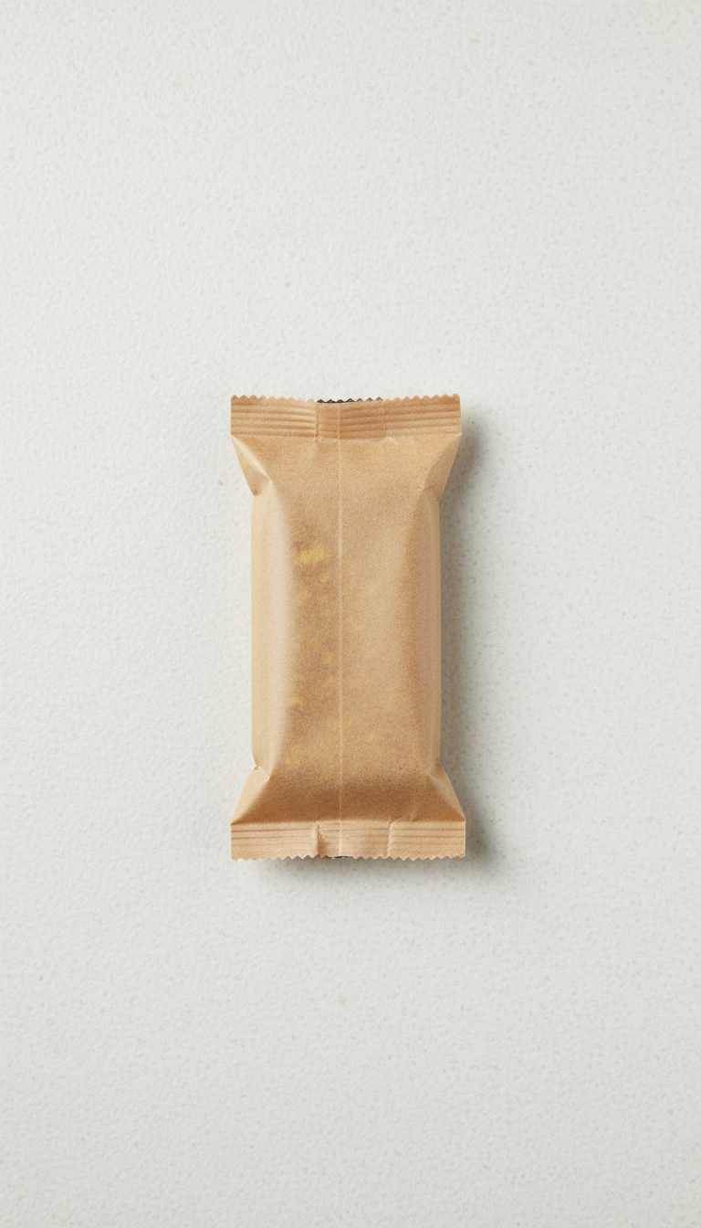 Barra energética de avena y miel en bolsa kraft