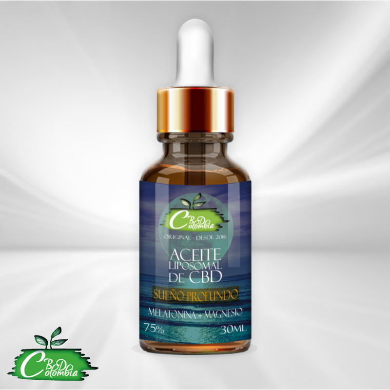 Sueño Profundo con CBD, Melatonina y Magnesio | CBD Colombia Sueño Profundo con CBD, Melatonina y Magnesio | CBD Colombia